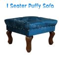 Sofa 1 Seater Tufted Stool New Stylish Modern Design Colour Can be Customised {{ Special offer }}. 