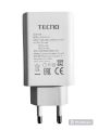 Tecno Original Charger With Original Tecno ,Micro usb Cable Gives Super Fast Charging Experience To All Tecno Mobile Phones. 