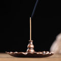 Incense Burner Coil Holder Plate Burner Lotus Rack Ash Catcher Plate Incense Sticks Holder For Soothe The Nerves Desktop Decor. 