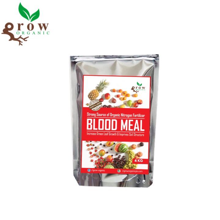 Blood Meal Fertilizer 4 kg  Excellent Natural Source of Nitrogen