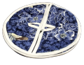 Roti Chapati Bag | Round Shape Roti Cover with Zip | Multi Color. 