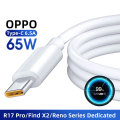 USB Type C Vooc Cable 5A Super Fast Charging Cord for OPPO R17 Reno4 Ace2 Find X3 X2 Reno 6 Pro 5G 5 4 3 F19 Mobile Phone Accessories Data Wire Type C Cable Charger USB Cable 65W Vooc Data Cable Fast Charging. 