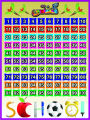4 Educational Classroom Poster Panaflex Home School Decoration Nursery 102. 