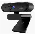 Moskee Full HD 1080P Webcam with Microphone, Auto Focus, Cover, Exposure Compensation, USB Connection, PC Camera for Video Chat and Recording, Live Streaming, Compatible with Windows, Mac and Android UK IMPORT. 