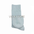 Multiple Colorful Solid Cotton Men Tube Socks Standard Wedding Party Casual Comfortable Worm Daily Matching Fashion Accessory. 