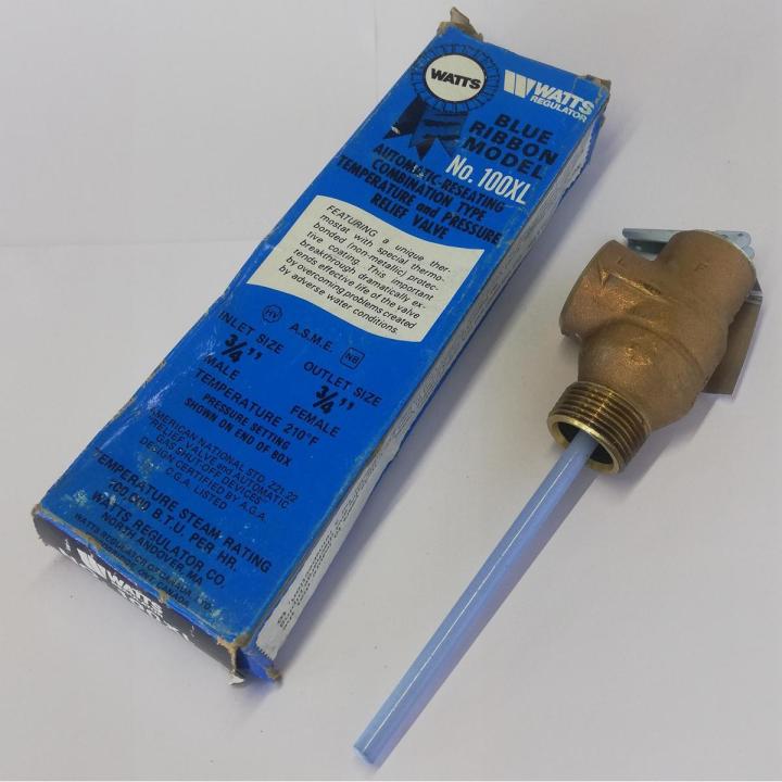 Temperature and Pressure Relief/Safety Valve for geyser - IMPORTED