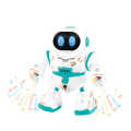 Naughty space Electric Dancing Robot Toy 360° Rotating with Music for Kids. 