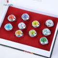 Ninja Naruto Uchiha Itachi Ring Akatsuki Member Zhu Ring Cosplay Stage Property Collectibles Gift. 