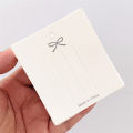 50PCS Bow Hair Clip Card Jewelry Packaging Bag Card Paper Display Cardboard MJ. 