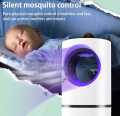 USB Powered Electric Photocatalytic Anti Mosquito Killer Lamp UV Photocatalyst Bug Insect Trap Light Pest Control - Mosquito Killer - White. 