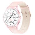 Kieslect Calling Watch Lora Pink - Kieslect Lora, Lady Calling Watch, Stable BT 5.2 Calling, 3D Fullview Colorful Display, Double Straps - Pink. 
