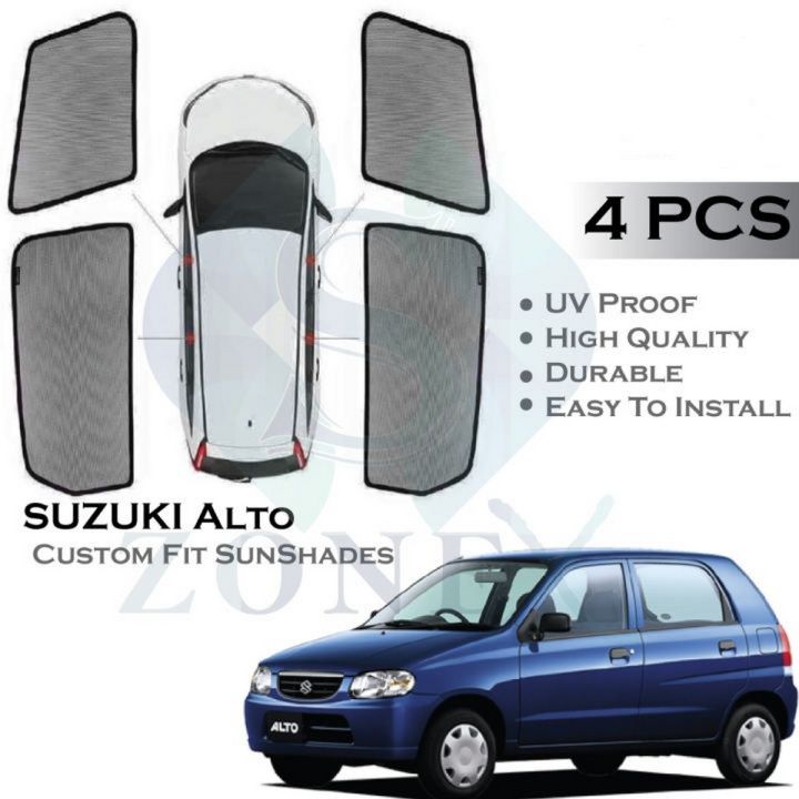Suzuki Alto Sun shades / Side Curtains