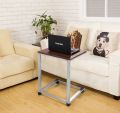 Portable Wooden Laptop side Table with wheels And Study Table With Multi-Functional Uses. 