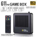 New G11 Pro Game Box 4K HD TV Game Stick Video Game Console 128G Built in 40000+ Retro Games 2.4G Wireless Gamepad For PS1/GBA/FC. 