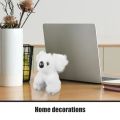 MoupBoi Koala Sofa Decoration Stuffed Plush Toy Small Adorable Cute Animal Simulation. 