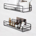 Bathroom Shelf Corner Wall Mounted Shower Shelves Shampoo Kitchen Organizer Storage Rack Holder Punch-Free Bathroom Accessories. 