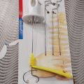 Potato Twister with 4 Stainless Steel Sticks, Reusable Tornado Potato Spiral Cutter Slicer Chips Maker - Potato Twister Machine (Potato Twister Machine)Spiral Potato Cutter Twisted Slice Potato Tower Whirlwind Potato Cut Diy Creative Fruit And Vegetable S. 