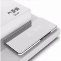 For Samsung Galaxy A20 Clear Mirror Flip Stand Smart View Case Cover Casing. 