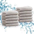 Dish cloth silver, dish cloth silver wire, magic cleaning cloth, magic cleaning cloth kitchen dishwashing, magic cleaning towel, magic cleaning towel, magic cleaning wire cloth, Double sidede Mesh Dishwasher Cloth, Wire Dishwashing Rags for Wet and Dry4pc. 