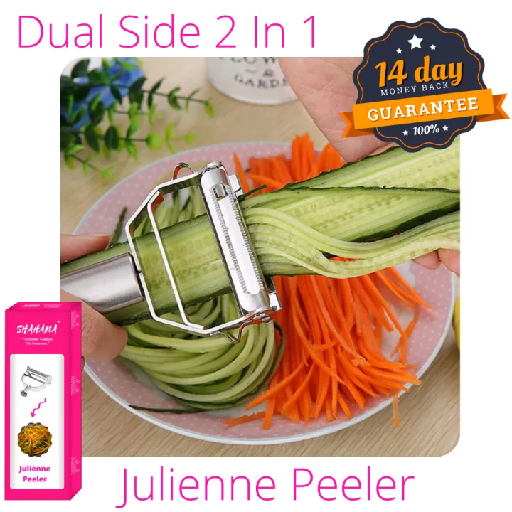 Julienne%20Peeler%20&%20Vegetable%20Peeler%20With%20Premium%20Ultra%20Sharp%20Stainless%20Steel%20Double%20Grater%20Kitchen%20Accessories%20Tools%20For%20Delicious%20Salads%20and%20Veggie%20Noodles%20Cutter%20Cutter%20Slicer%20Cucumber%20Carrot%20French%20Fries%20Chopper%20Scraper%20Kitchen%20Accessories%20Cooking%20Tools%20-%20Image%202
