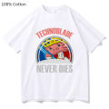 Technoblade Never Dies T-Shirt Dream Smp Hot Game Print Tshirt Women/Men Oversized Tee Shirt Kawaii Cartoon Graphic Streetwear. 