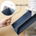 Techmanistan Multifunctional Self-Adhesive Retractable Under The Table Hidden Drawer Organizer, Under The Desk Storage Drawer, Under The Cabinet Kitchen Storage Organizer, Hidden Table Stationery Sticky Under Paste Plastic Desk Organizer. 