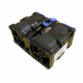 12V DC 1A Above Quadruple 4 Cooling Fan for PC, Processor, Laptop, Mobile, Peltier - High Speed 4 Cooling Fan - Size 90x80x40mm. 