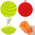 SimplyNonSlip Silicone Sponge and Scrubber  Antibacterial Silicone Kitchen Sponge for Dishes & Cleaning  Dishwasher Safe and Insanely Dense/Durable. 
