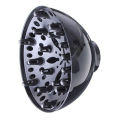 Black Universal Blower Hairdressing Salon Curly Hair Dryer Diffuser Tool Gift. 