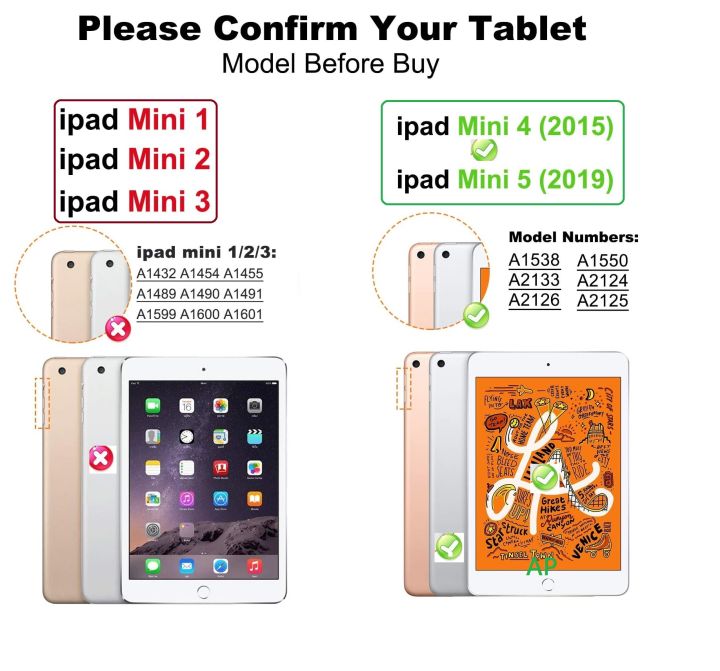 iPAD%20Mini%204%20/%205%207.9."%20Tablet%20Case%20360%20%C2%B0%20Rotation%20Book%20Case%20Stand%20case%20Mini%204/5%20Pu%20Leather%20-%20Image%206