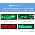 Customizable LED badge holder Multicolor Lightweight LED display name tag -efficient Portable Digital programmable badge for. 