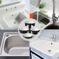 Anti-leakage Stainless Steel Sink Tap Washbasin Accessories Kitchen Water Blanking Plug Tap Hole Cover Stopper Faucet Hole Cover. 
