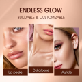 FORT Liquid Highlighter for Face Makeup - Shimmer & Glitter Highlighter | Illuminator Makeup, Illuminating Highlighter, Glitter & Shimmer Highlighters Pink Silver Gold Color. 