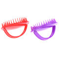【wenfangdianpu】Round Plastic Shampoo Massager Combs Scalp Shower Body Beard Shampoo Brush Hair Styling Tools. 