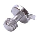 Longer Shaft D-Ring Screw 3/8 Inch-16 Thread Camera Tripod Quick Release Fixing Screw Adapter (Pack of 4). 