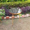 MDF Wood Round Nesting Table With Metal Stand Set of 3 Round table Table Decoration coffee table round coffee table dining table. 