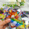 100pcs/Box For Pokemon GX Cards Vmax English Shining Trading Collectible Game Card Booster Box Spanish Kid Battle Game Toys Gift. 