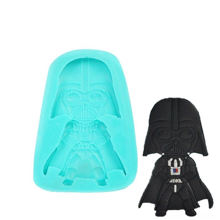 Star Wars Darth Vader Character Silicone Fondant Mold