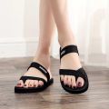 Korean Style Summer Women Non-Slip Flip Flops Sandals Flat Beach Slippers Fashion Shoes Work female women shoes. 
