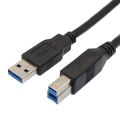 USB 3.0 Printer Cable Type A Male to B Male AM to BM 5Gbps Print Cables USB 3.0 Printer Cable 6FT USB 3.0 Type A Male to B Male Printer Scanner Cord ( Branded ). 