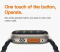 T800 Ultra Smart Watch Series 8 Bluetooth Call Smartwatch Heart Rate Sleep Monitoring IP67 Waterproof. 