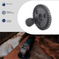 Dark Gray spiral set conical gear for 9523 angle grinder. 