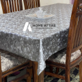 Dining Table Cover Sheet for 4, 6, 8, 10 and 12 Seater Table Sizes – Elegant Grey Stylish Color. 