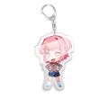 【HOT】 Cute Game Anime Keychain Cartoon Figure Sayori Yuri Natsuki Monika Acrylic Bag Pendant Boy Girl Key Chain Ring Gift Wholesale. 