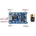 TP4056 1A Li-Ion Battery Charging Board Micro USB with Current Protection BMS. 