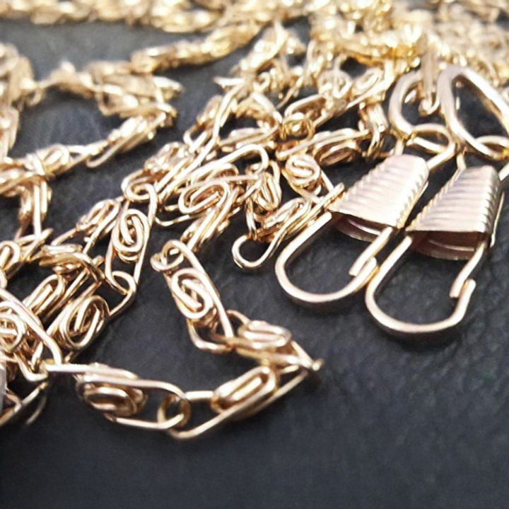 Tia Golden Chain for DIY Purse and Bag Decoration Stylish and Durable