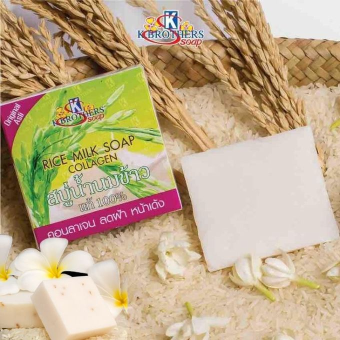 K Brothers Rice Milk Soap Original Thailand Imported