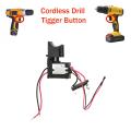Electric Cordless Drill Trigger Switch - Speed Control Push Button Range DC 7.2V-24V. 