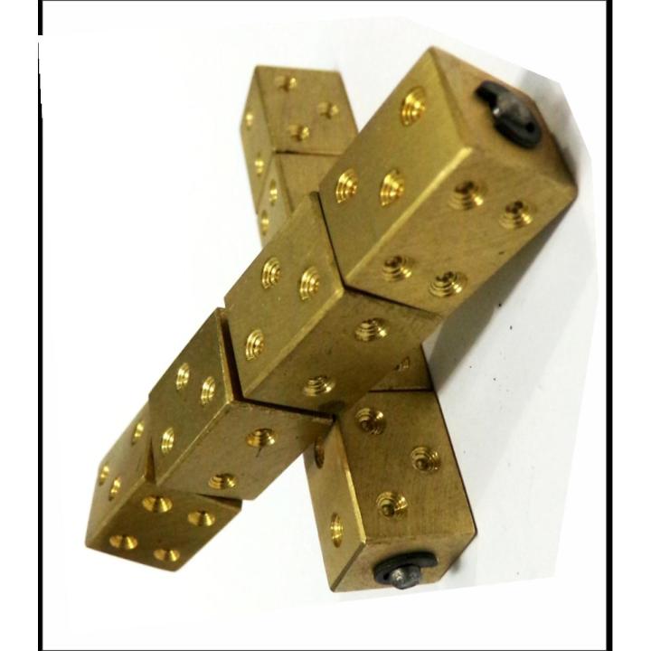 Qura-e-Ramal - Brass Ramal Dice