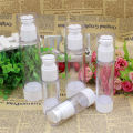 Plastic Empty serum bottles 15ml/30ml/50ml/80ml/100ml Pump Vacuum pump bottles Airless AS plastic sub-bottling for Skincare routine Travel size bottles Beauty salon Professional use Cosmetics. 